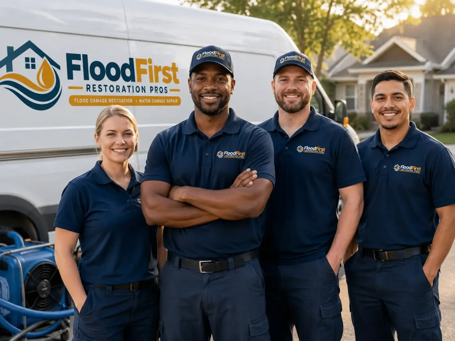 Flood Damage Restoration company in Rock Island, TX